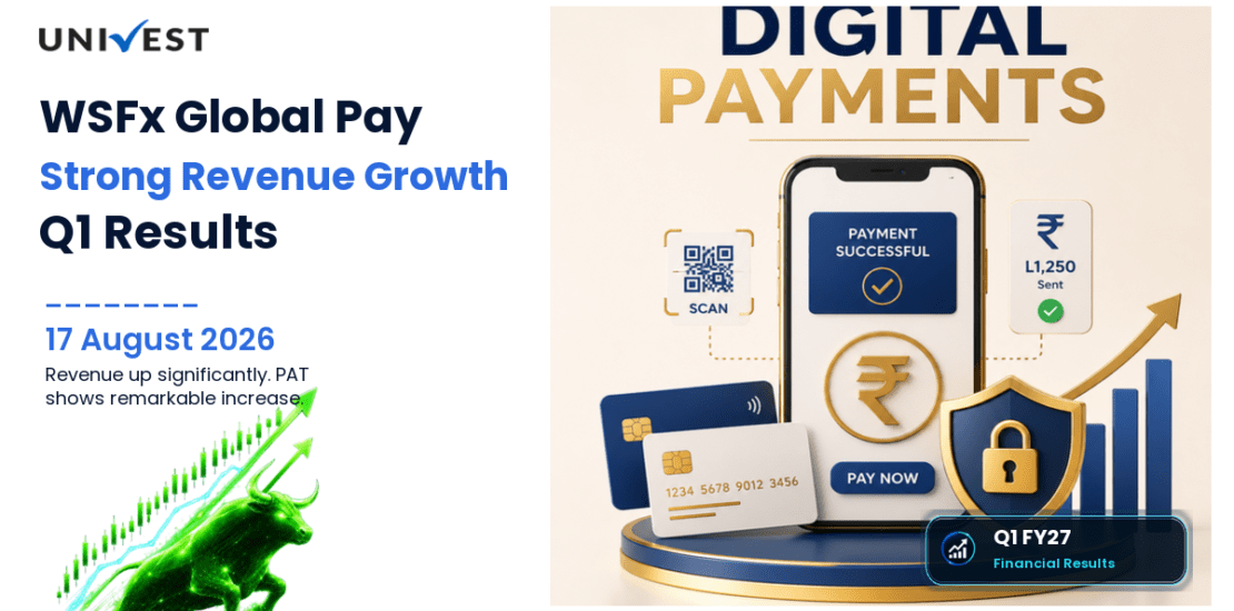 WSFx Global Pay Q1 FY27 Results: Revenue Grows 26% to Rs 23 Crore, PAT Grows 84% to Rs 30 Lakh