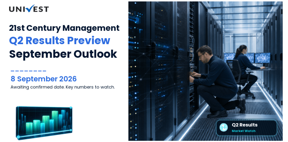 21st Century Management Services Q2 Results FY27 Preview: Results Date, Expectations and the Numbers That Will Decide the September 2026 Quarter