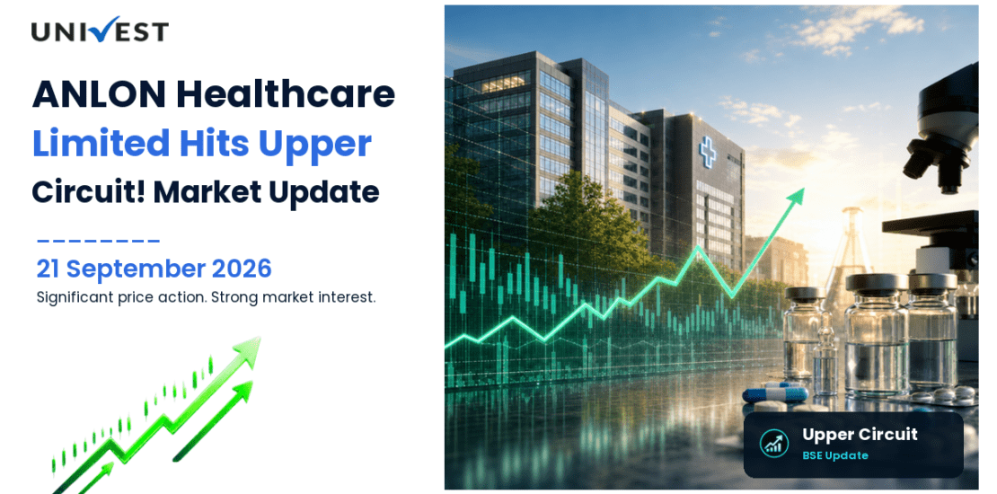 ANLON HEALTHCARE LIMITED Hits Upper Circuit on BSE, 21 September 2026