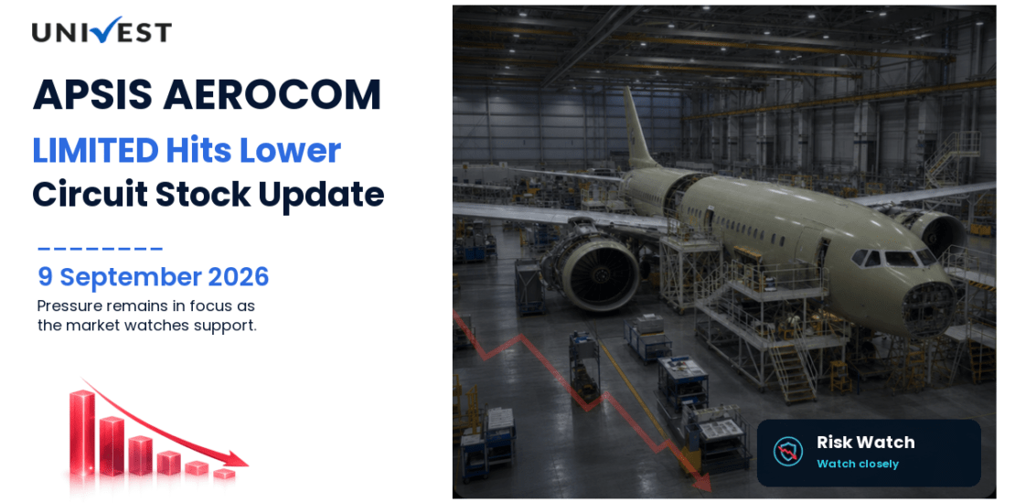 APSIS AEROCOM LIMITED Hits Lower Circuit on NSE, 9 September 2026