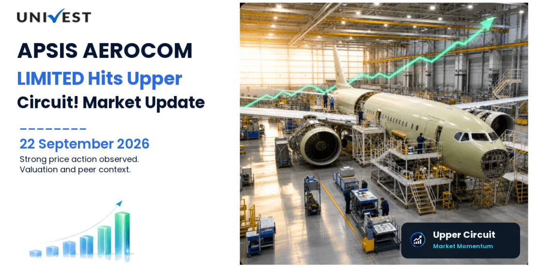 APSIS AEROCOM LIMITED Hits Upper Circuit on NSE, 22 September 2026