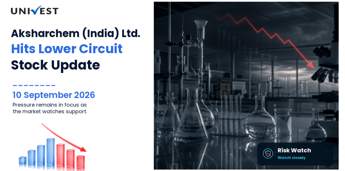 Aksharchem (India) Ltd. Hits Lower Circuit on BSE, 10 September 2026