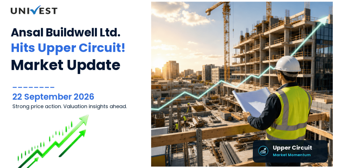 Ansal Buildwell Ltd. Hits Upper Circuit on NSE, 22 September 2026