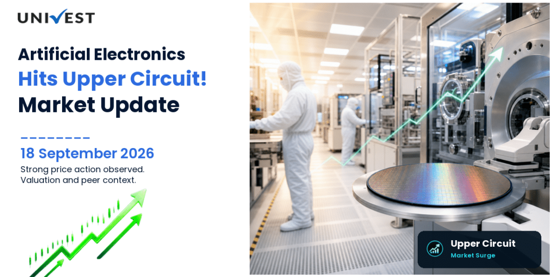 Artificial Electronics Intelligent Material Ltd. Hits Upper Circuit on BSE, 18 September 2026