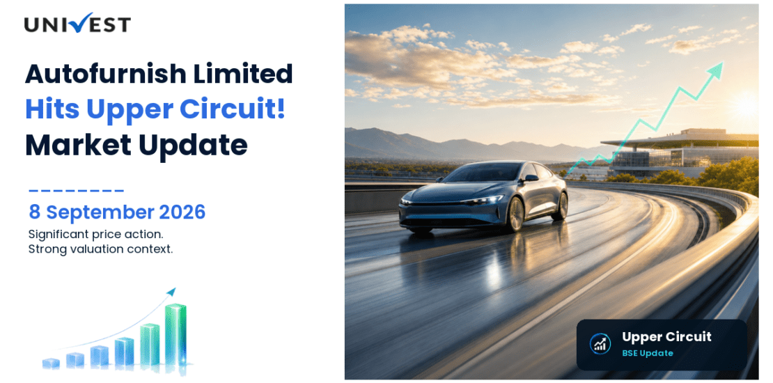 Autofurnish Limited Hits Upper Circuit on BSE, 8 September 2026