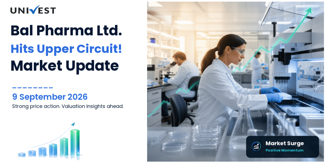Bal Pharma Ltd. Hits Upper Circuit on BSE, 9 September 2026