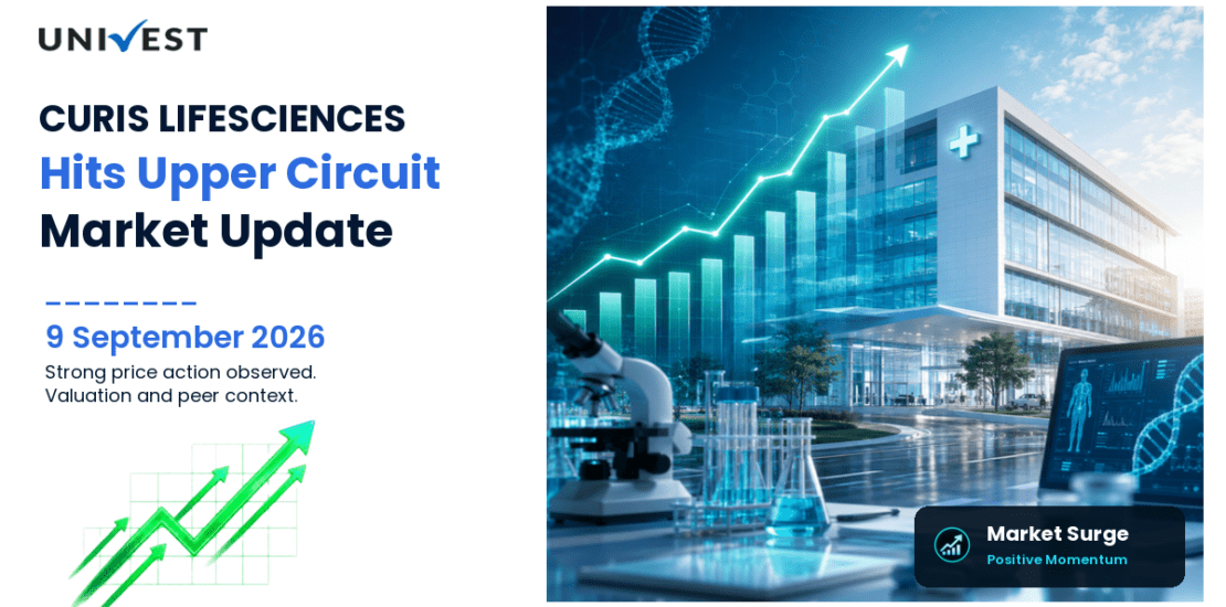 CURIS LIFESCIENCES LTD Hits Upper Circuit on NSE, 9 September 2026