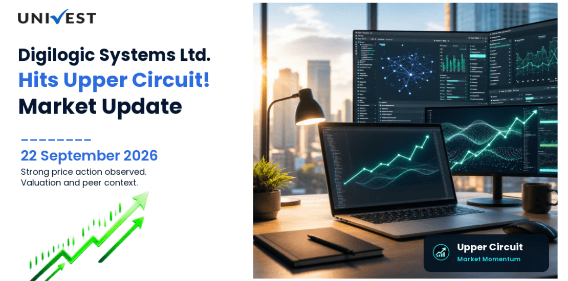 Digilogic Systems Ltd. Hits Upper Circuit on BSE, 22 September 2026