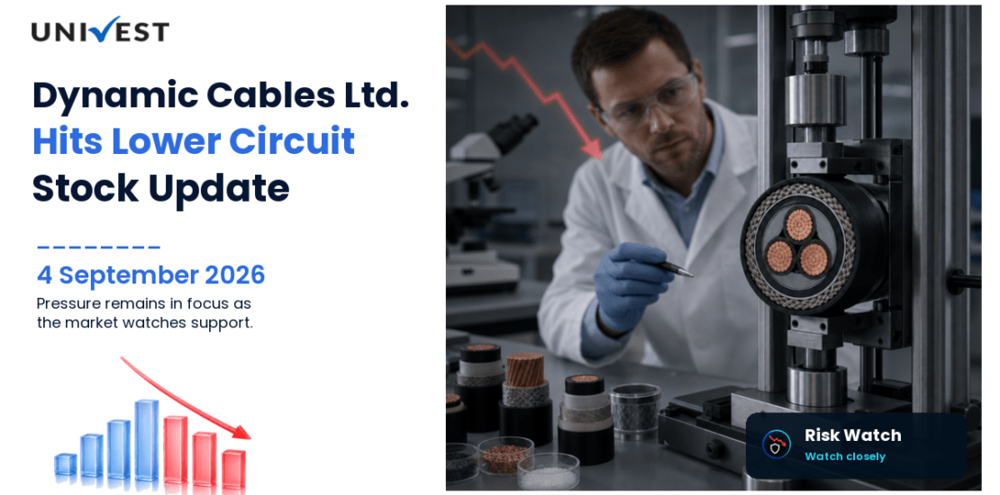 Dynamic Cables Ltd. Hits Lower Circuit on BSE, 4 September 2026