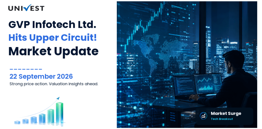 GVP Infotech Ltd. Hits Upper Circuit on NSE, 22 September 2026