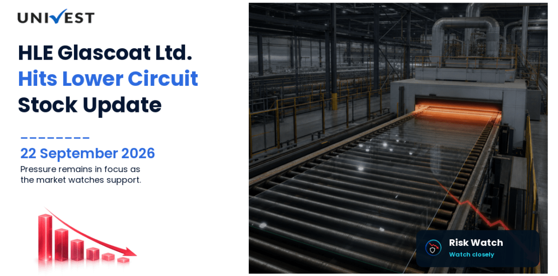 HLE Glascoat Ltd. Hits Lower Circuit on NSE, 22 September 2026