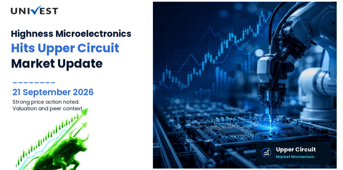 Highness Microelectronics Ltd. Hits Upper Circuit on BSE, 21 September 2026