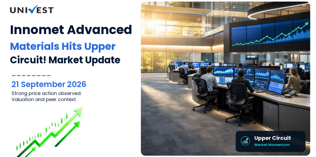 Innomet Advanced Materials Ltd. Hits Upper Circuit on NSE, 21 September 2026