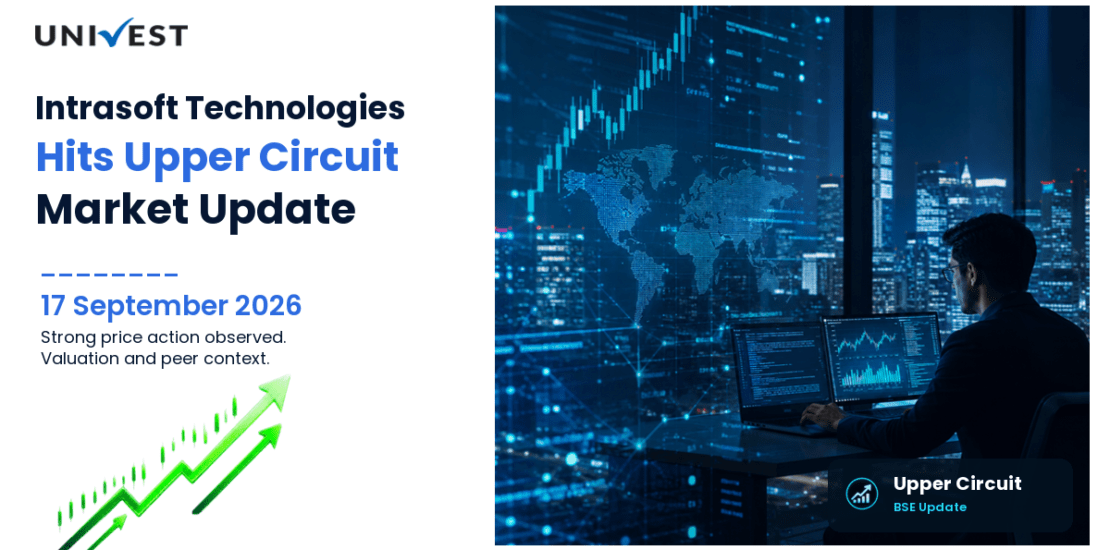 Intrasoft Technologies Ltd. Hits Upper Circuit on BSE, 17 September 2026