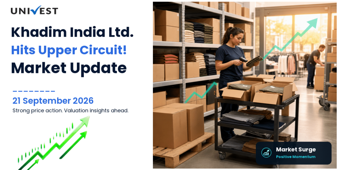 Khadim India Ltd. Hits Upper Circuit on BSE, 21 September 2026