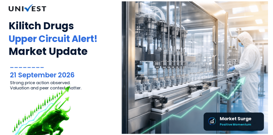 Kilitch Drugs (India) Ltd. Hits Upper Circuit on NSE, 21 September 2026