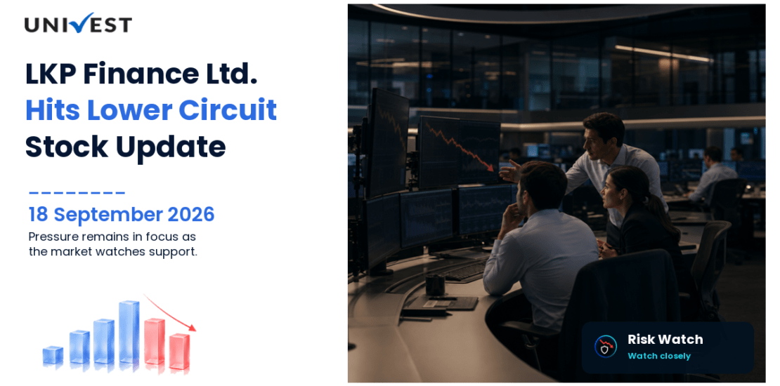 LKP Finance Ltd. Hits Lower Circuit on BSE, 18 September 2026