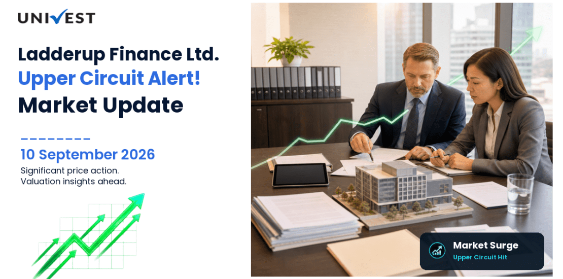 Ladderup Finance Ltd. Hits Upper Circuit on NSE, 10 September 2026