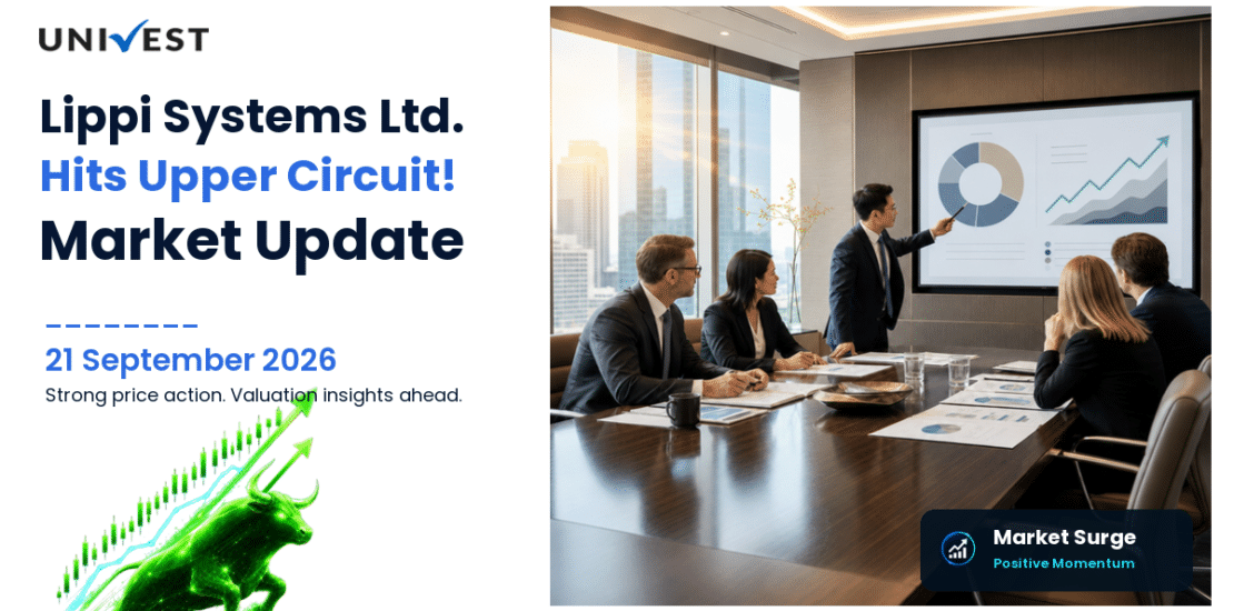 Lippi Systems Ltd. Hits Upper Circuit on BSE, 21 September 2026