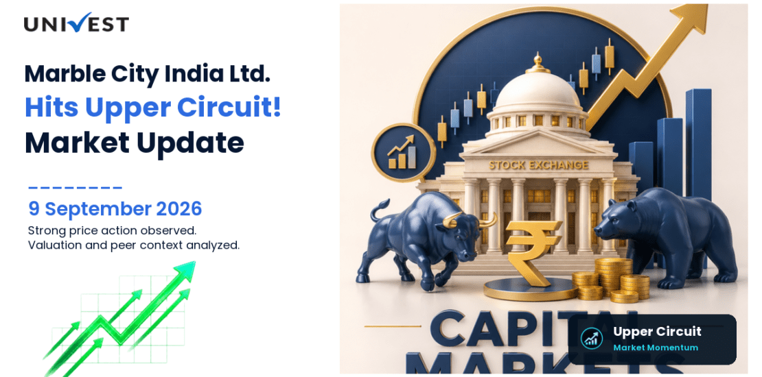 Marble City India Ltd. Hits Upper Circuit on BSE, 9 September 2026