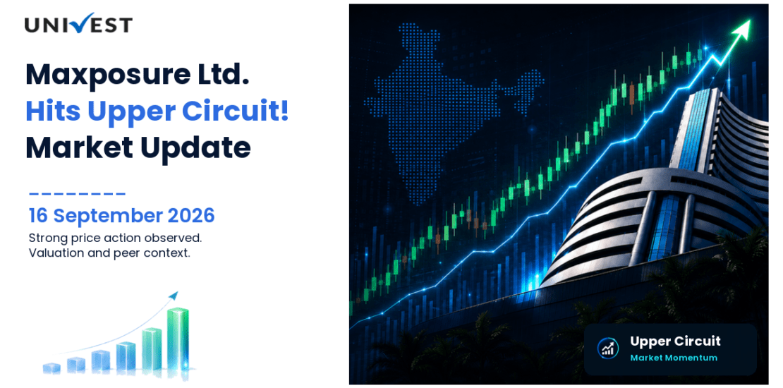 Maxposure Ltd. Hits Upper Circuit on NSE, 16 September 2026
