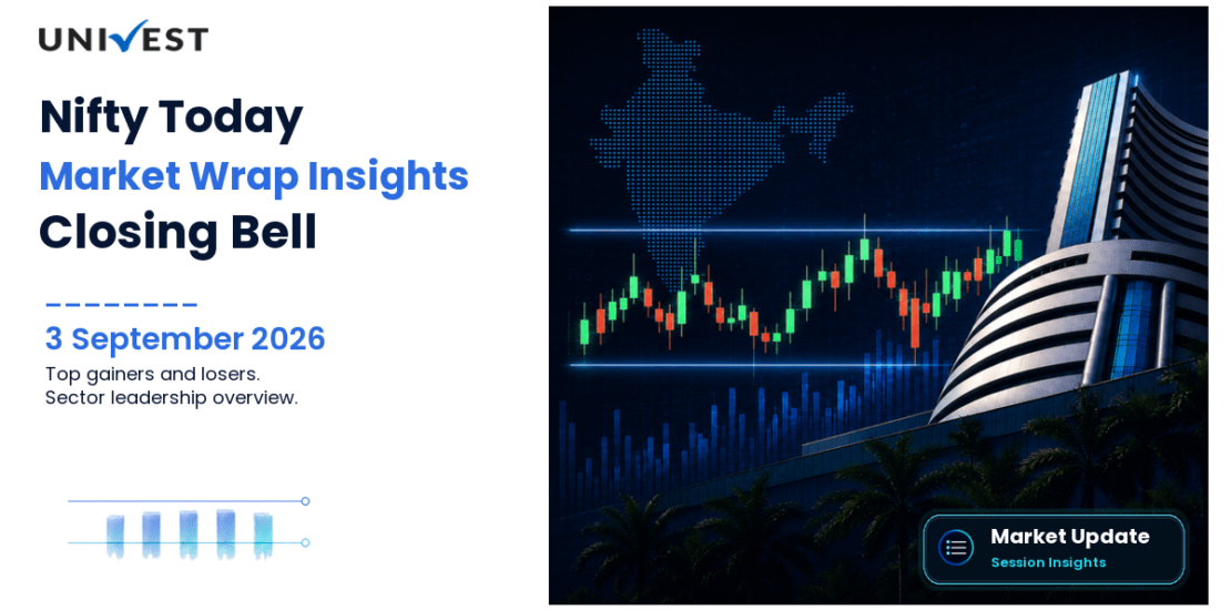 Nifty 50 Today: Closing Bell Wrap for 3 September 2026