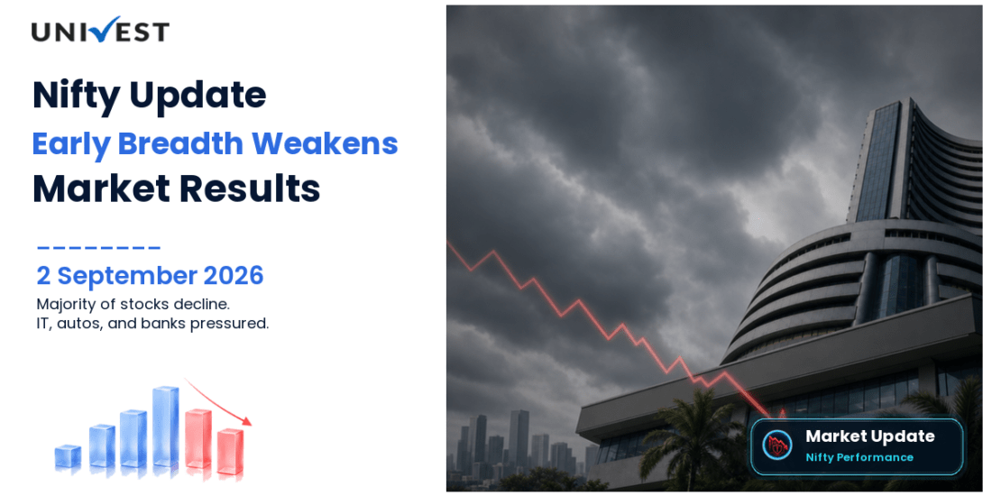 Nifty 50 Today: Early Breadth Weakens on 2 September 2026