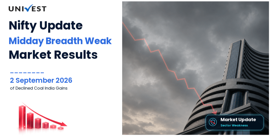 Nifty 50 Today: Midday Breadth Weak; Coal India Leads