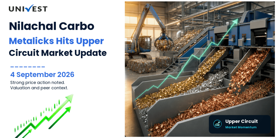 Nilachal Carbo Metalicks Ltd. Hits Upper Circuit on BSE, 4 September 2026