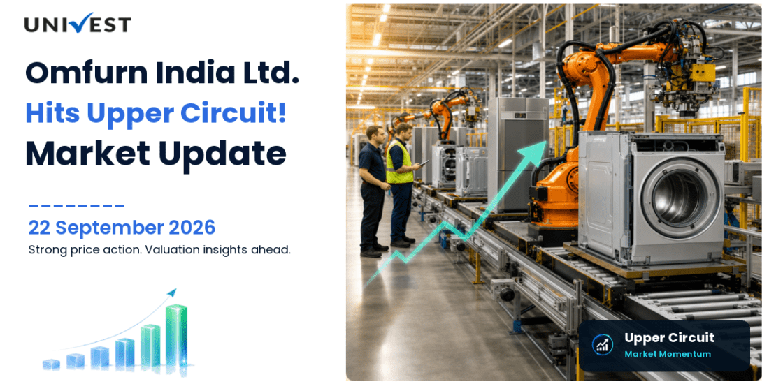 Omfurn India Ltd. Hits Upper Circuit on NSE, 22 September 2026