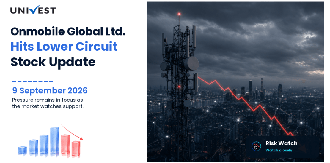Onmobile Global Ltd. Hits Lower Circuit on NSE, 9 September 2026