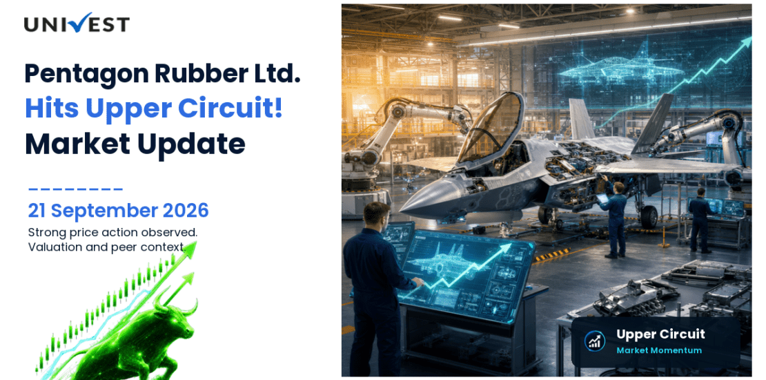 Pentagon Rubber Ltd. Hits Upper Circuit on NSE, 21 September 2026