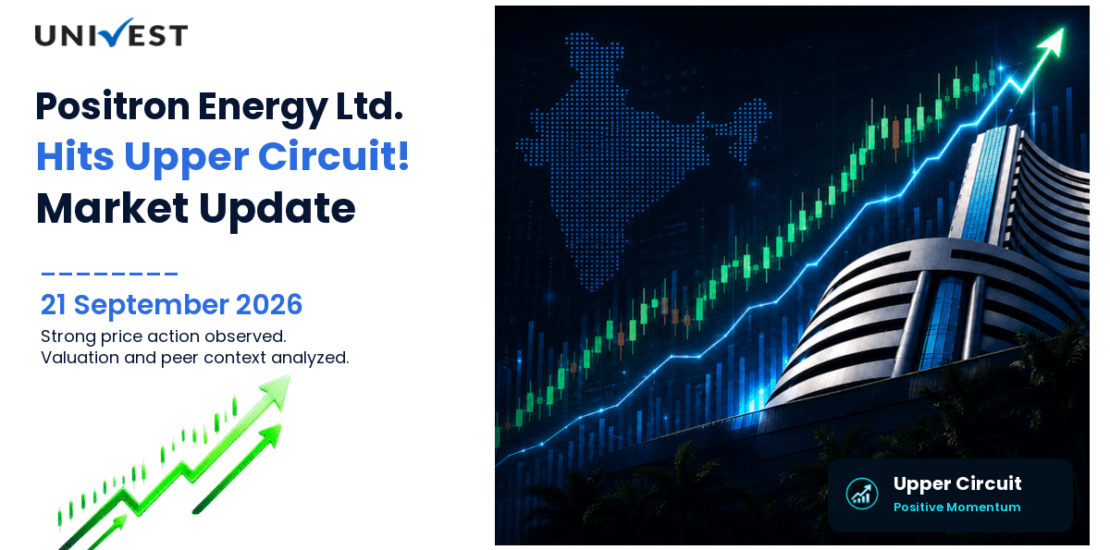Positron Energy Ltd. Hits Upper Circuit on NSE, 21 September 2026