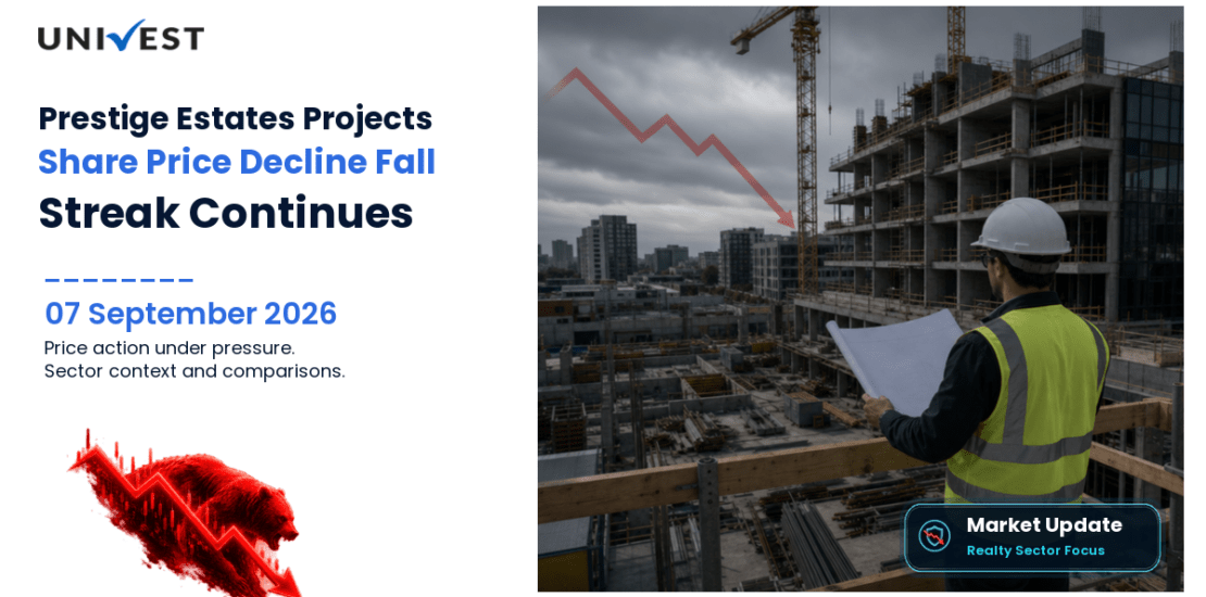 Prestige Estates Projects Share Price Fall Streak