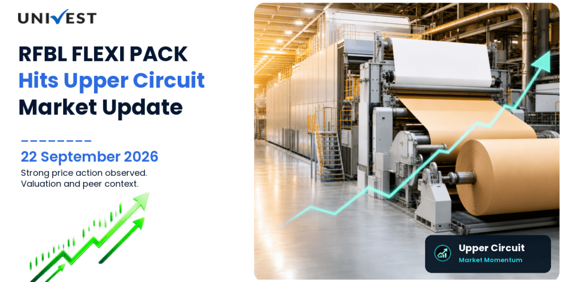 RFBL FLEXI PACK LIMITED Hits Upper Circuit for the 2nd Straight Session on NSE, 22 September 2026