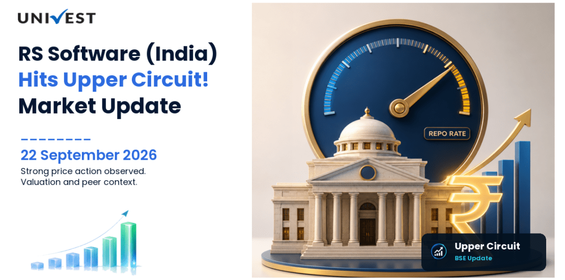 RS Software (India) Ltd. Hits Upper Circuit on BSE, 22 September 2026