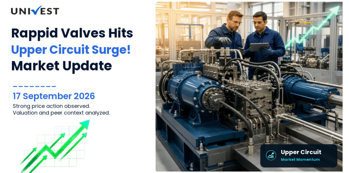 Rappid Valves (India) Ltd. Hits Upper Circuit on NSE, 17 September 2026