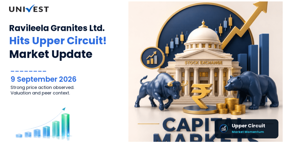 Ravileela Granites Ltd. Hits Upper Circuit on BSE, 9 September 2026