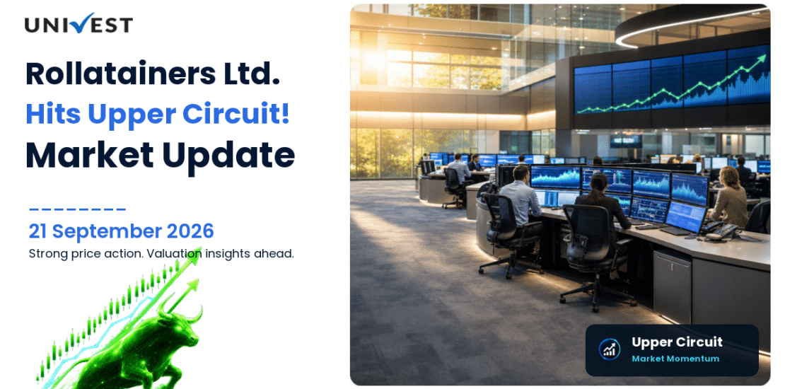 Rollatainers Ltd. Hits Upper Circuit on BSE, 21 September 2026