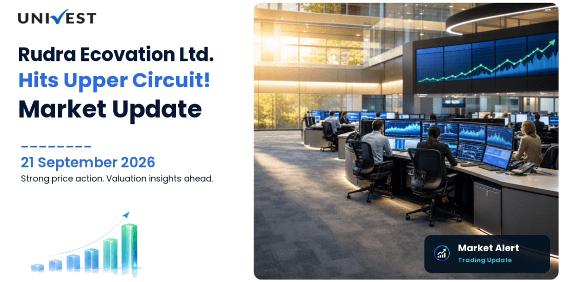 Rudra Ecovation Ltd. Hits Upper Circuit on BSE, 21 September 2026
