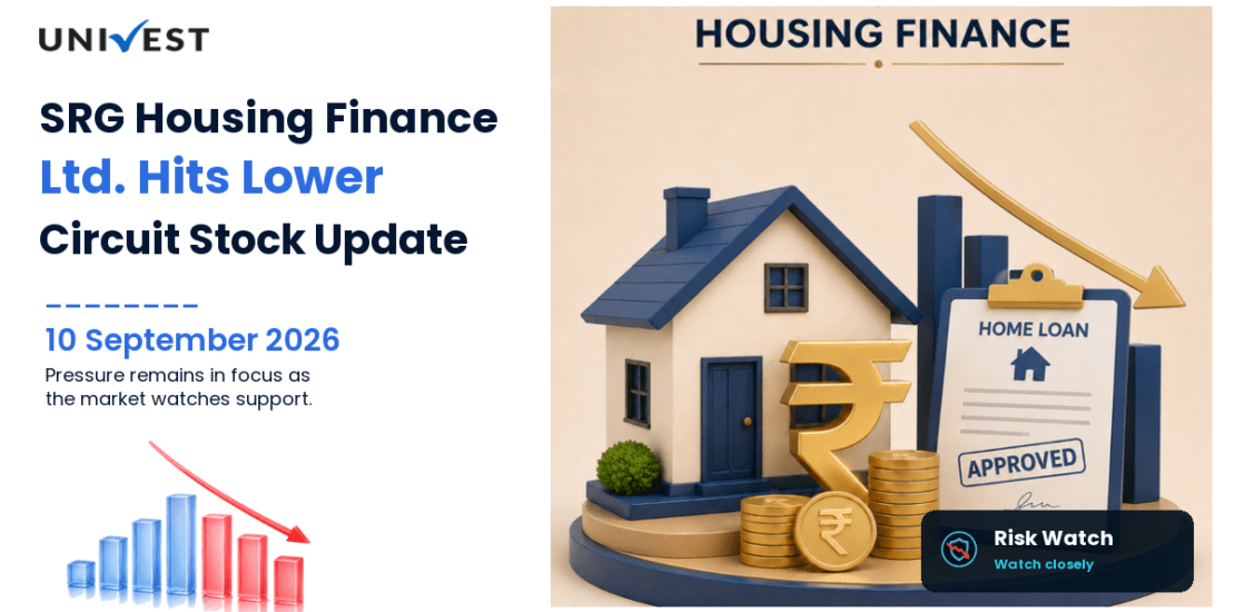 SRG Housing Finance Ltd. Hits Lower Circuit on BSE, 10 September 2026