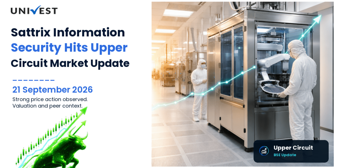 Sattrix Information Security Ltd. Hits Upper Circuit on BSE, 21 September 2026