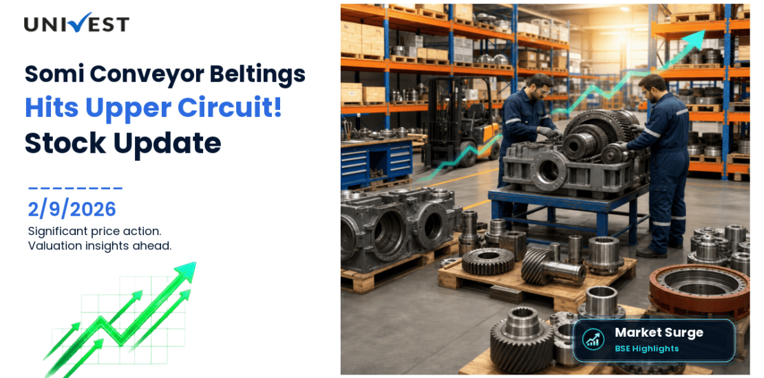 Somi Conveyor Beltings Ltd. Hits Upper Circuit on BSE, 2 September 2026