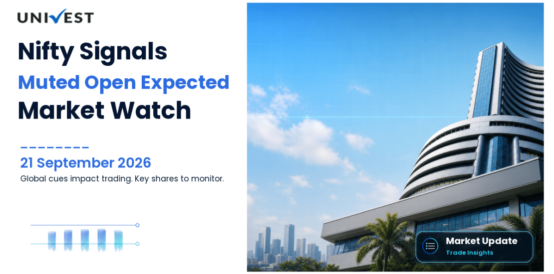 Stock market today: Trade guide for Nifty 50, Sensex and Bank Nifty, 21 September 2026