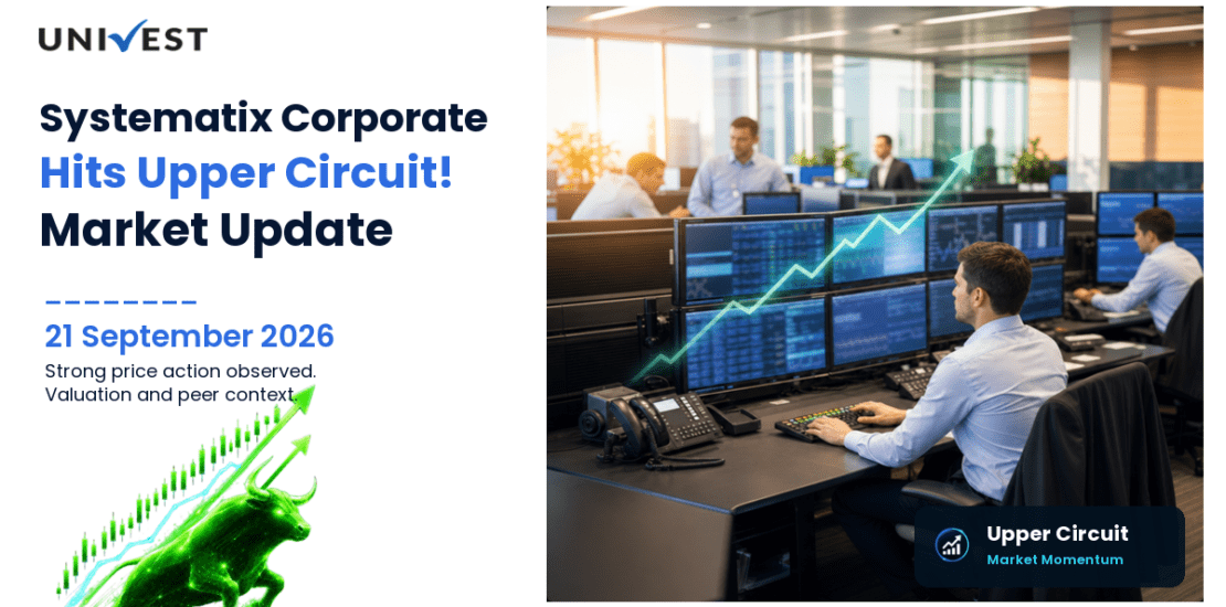 Systematix Corporate Services Ltd. Hits Upper Circuit on NSE, 21 September 2026
