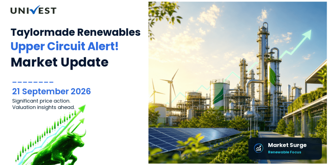 Taylormade Renewables Ltd. Hits Upper Circuit on BSE, 21 September 2026