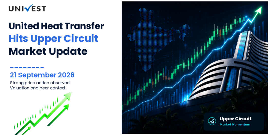 United Heat Transfer Ltd. Hits Upper Circuit on NSE, 21 September 2026