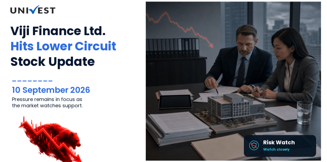 Viji Finance Ltd. Hits Lower Circuit on BSE, 10 September 2026
