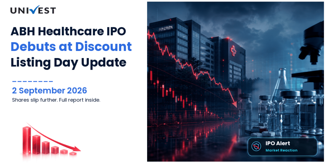 ABH Healthcare IPO Lists at 2.94% Discount, Slips to Rs 94.05