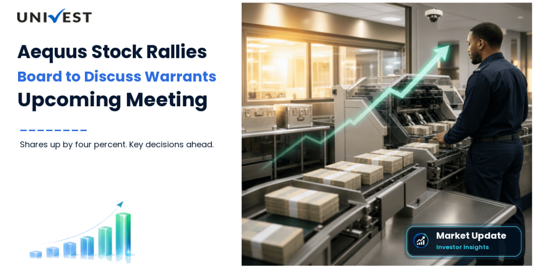 Aequus Board to Weigh Preferential Warrants for Promoter as Stock Rallies 4%